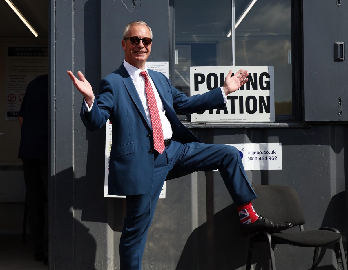 Nigel Farage (Ansa).