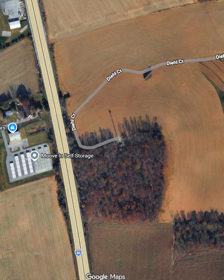 What's being built near Interstate 83 in southern York County?