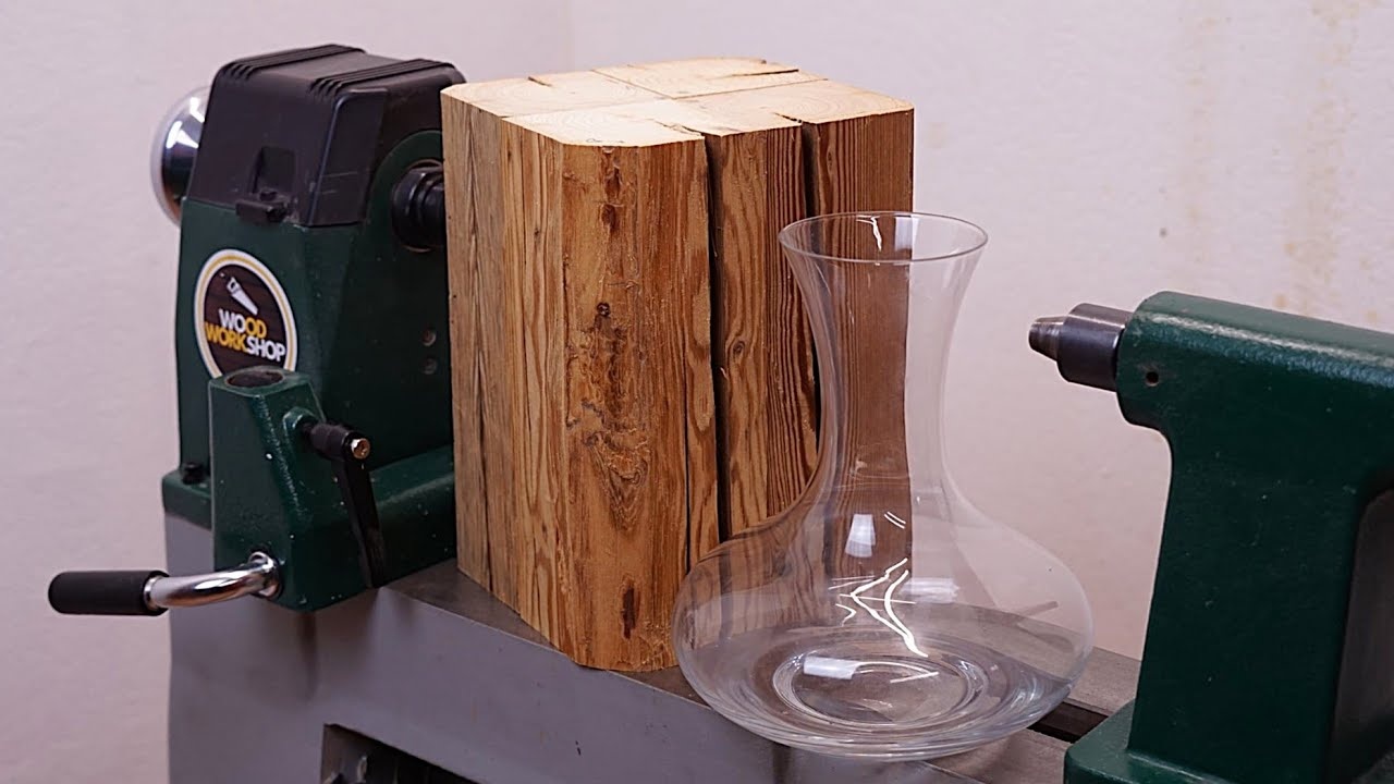 Watch how this strange build turns into a vase trapped between old beams
