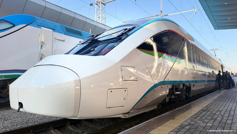 Tashkent-Khiva high-speed rail opens with Hyundai Rotem train never ...