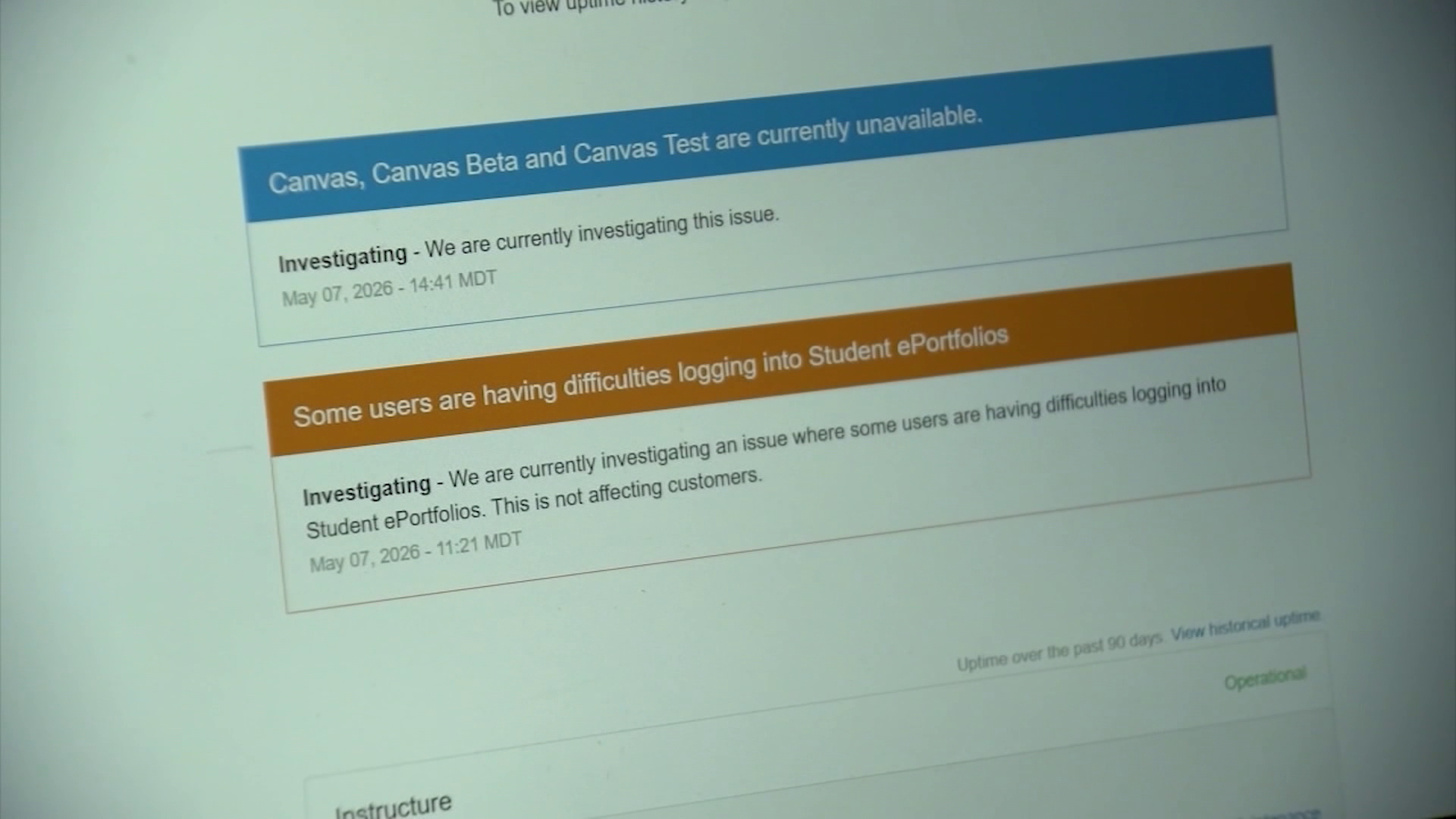 Canvas cyberattack rattles students during finals week