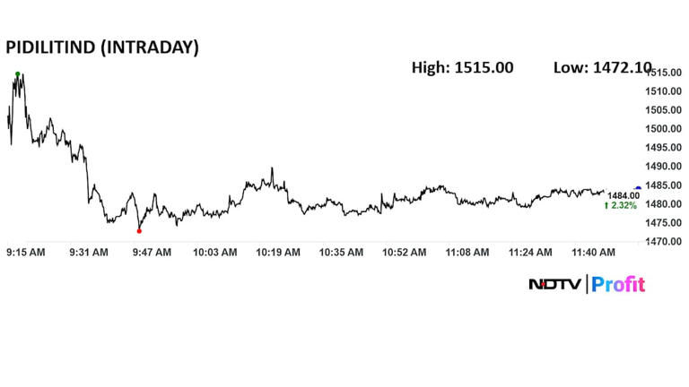 Pidilite shares climb 4% after Q4 profit surge, dividend announcement