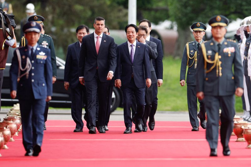 Paraguay 'deeply values' Taiwan ties, president says in Taipei