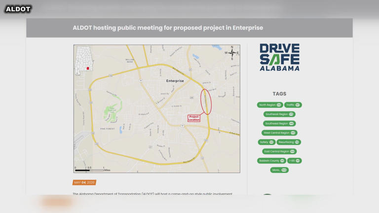 ALDOT proposes major redesign of Boll Weevil Circle corridor