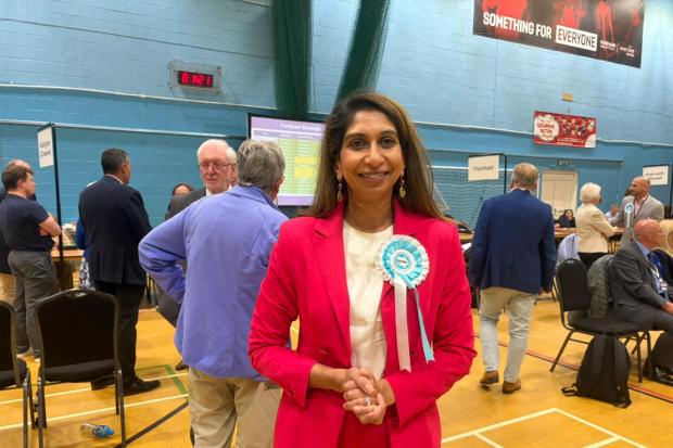Suella Braverman says she is 'flying the flag' for Reform in the south