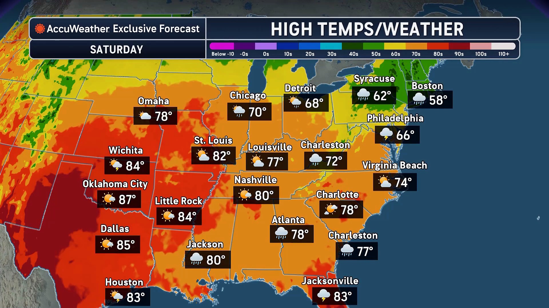 Rounds of rain to interrupt weekend plans for the East Coast