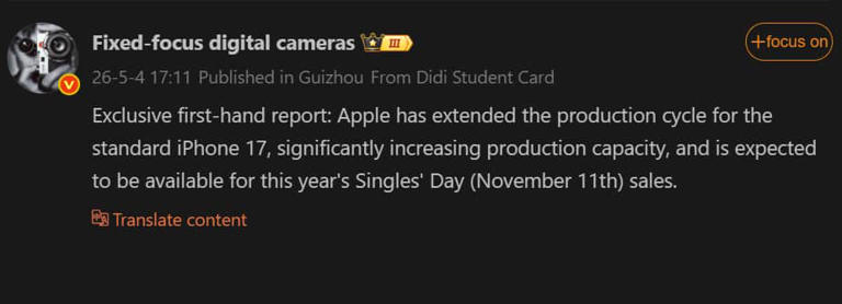 Waiting to buy iPhone 18 base model? It might be farther than it seems