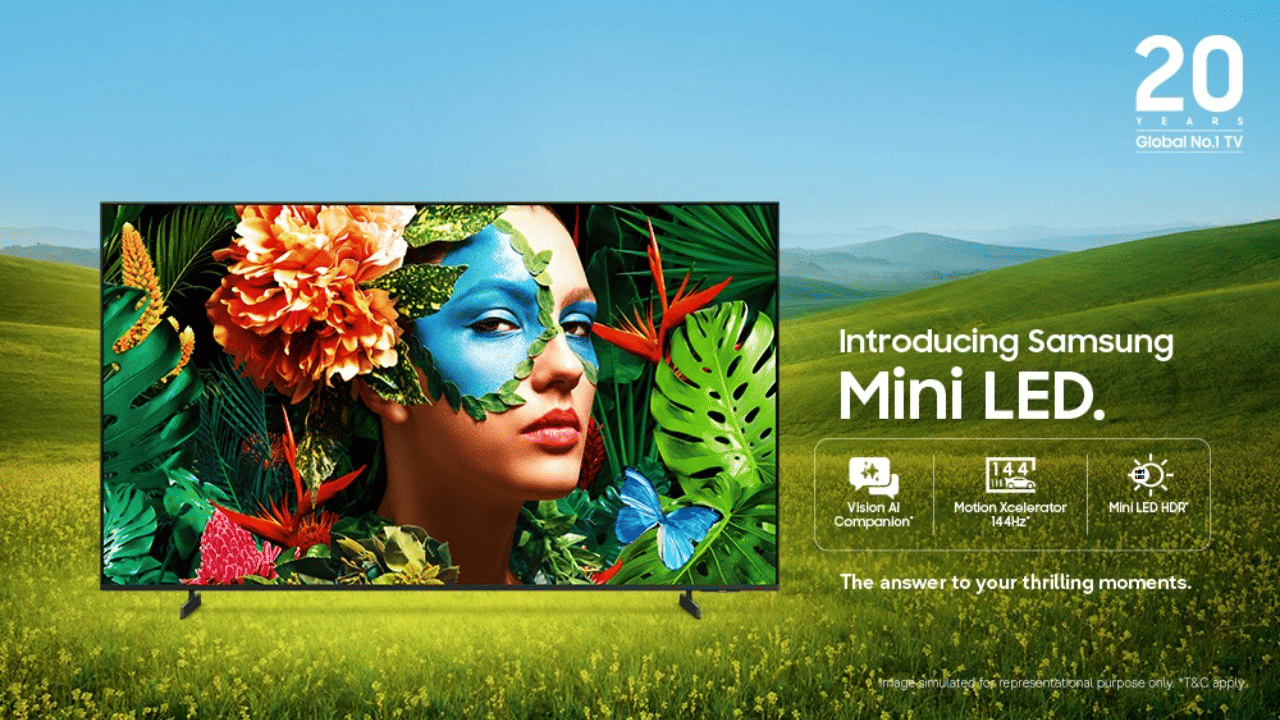 Samsung unveils next-gen Mini LED TVs with AI features, 144Hz gaming ...
