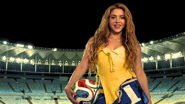 Shakira tái xuất World Cup với ca khúc Dai Dai