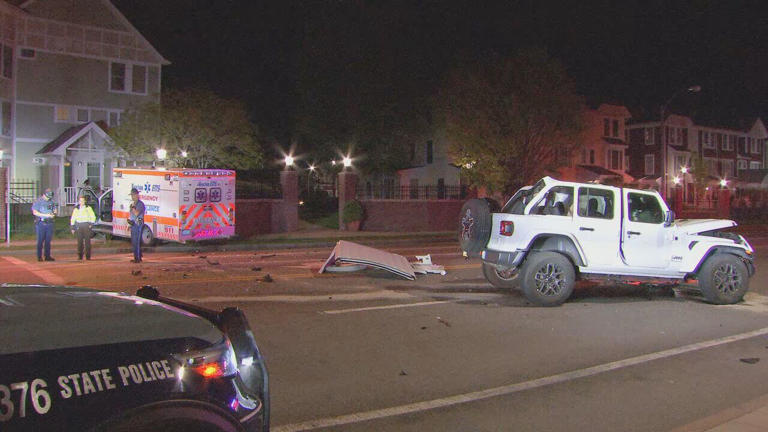 Three taken to the hospital after a crash involving Boston ambulance