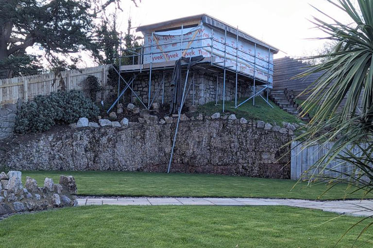 Garden cabin bid on former 'prison watchtower' site at North Wales Airbnb