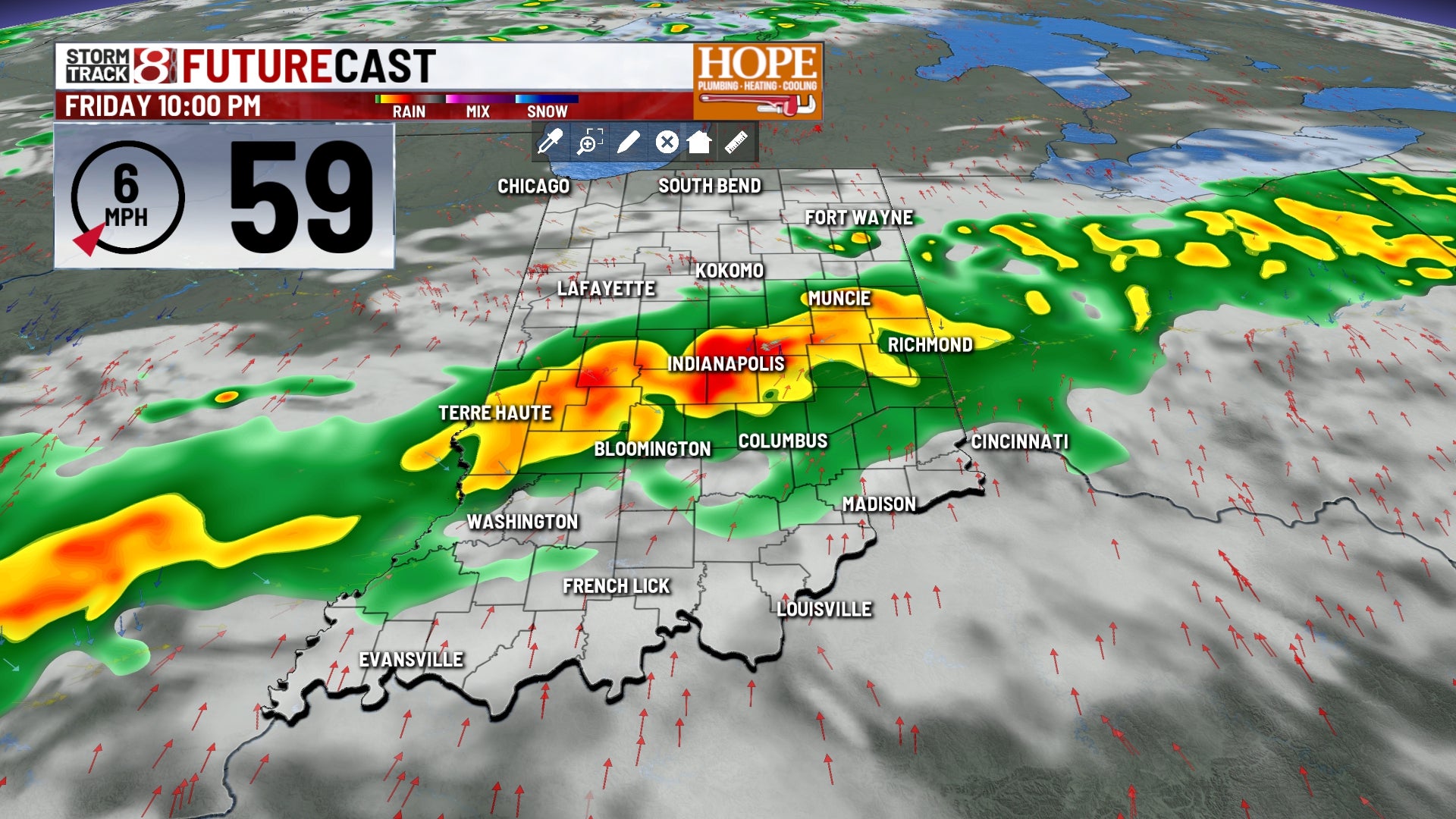 Rain chances return Friday afternoon, warm-up to follow | May 8, 2026