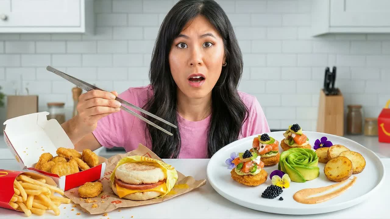 The ultimate fast food challenge: Turn McDonald's into a luxury meal ...