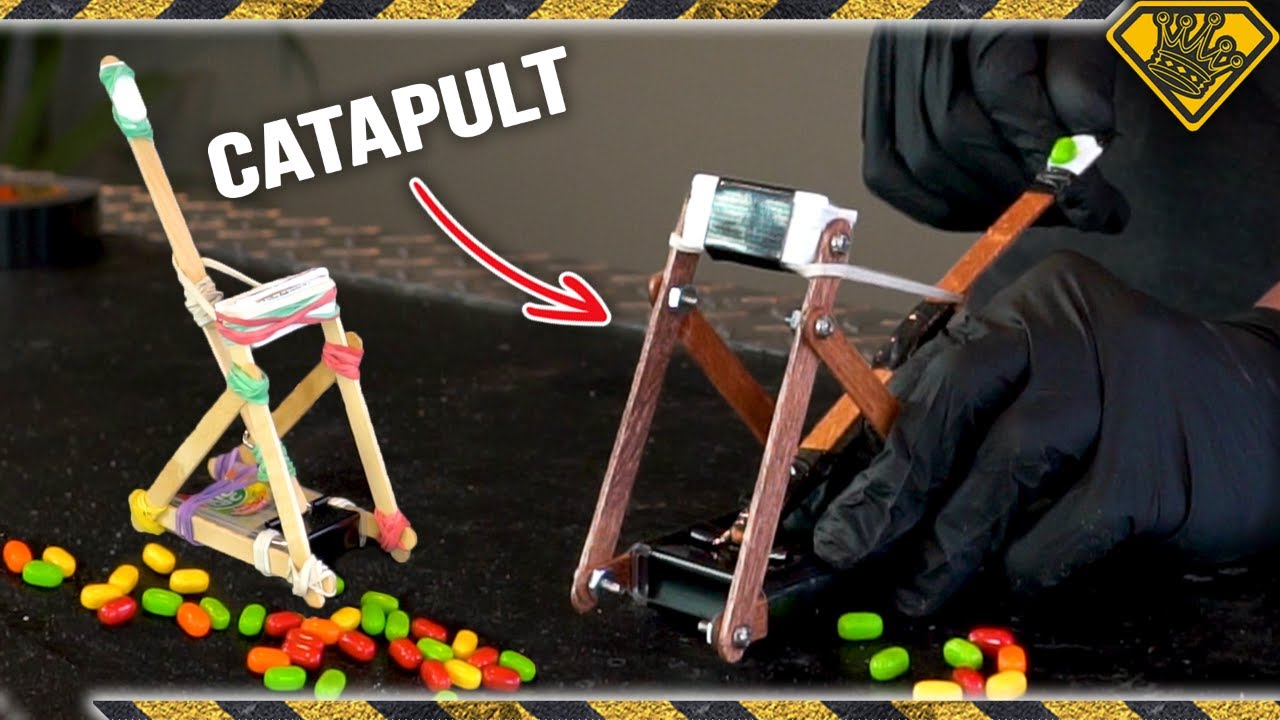 How to construct a fun Tic Tac catapult at home