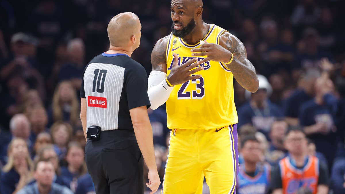 Lakers-Thunder Game 2 officiating labeled 'worst' by former Bulls guard ...