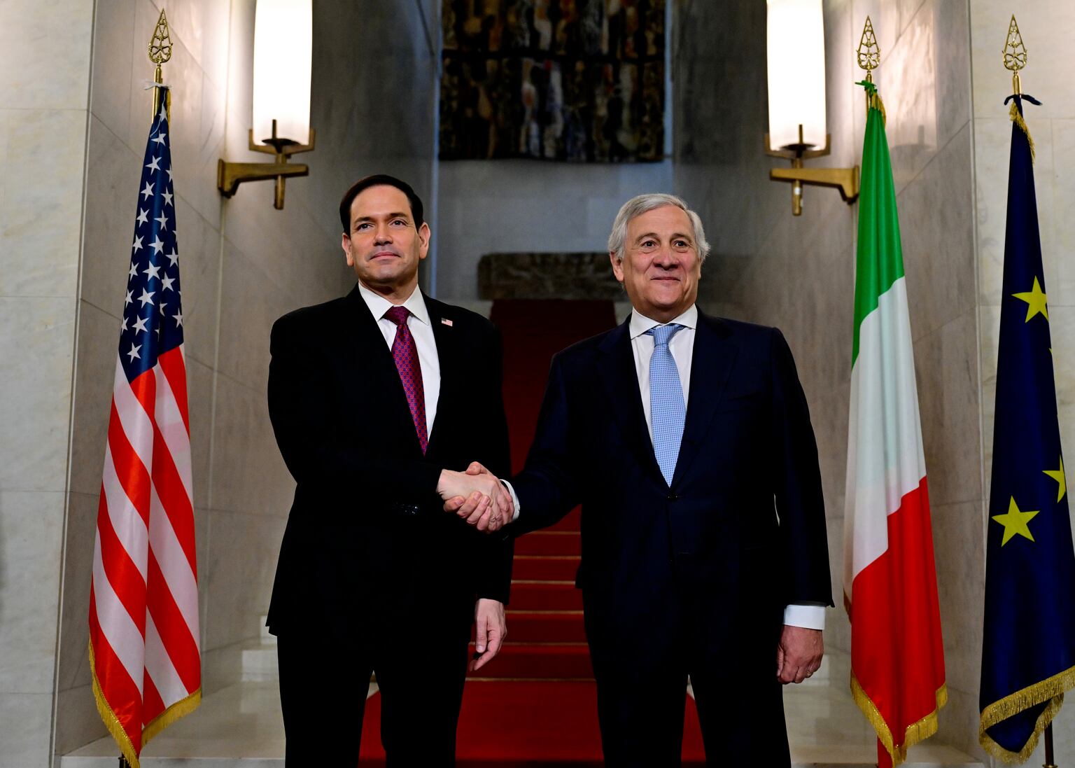Italy’s top diplomat tells Rubio that Europe needs America and vice versa