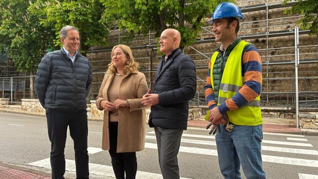 Las obras de la muralla de Burgos revelan restos de una antigua torre ...