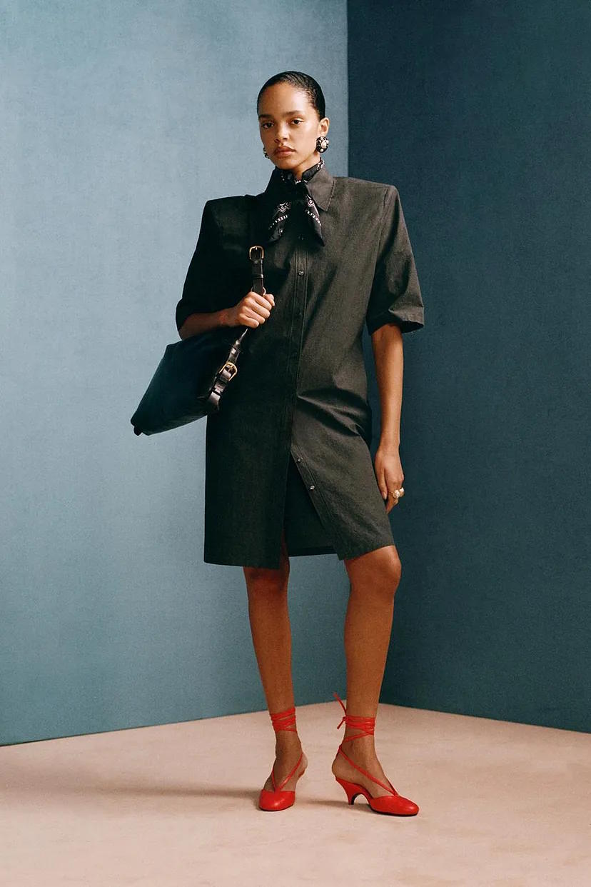 long sleeve fit and flare dress Long Sleeve Crew Neck Ribbed Knit Fit Flare A Line Dress