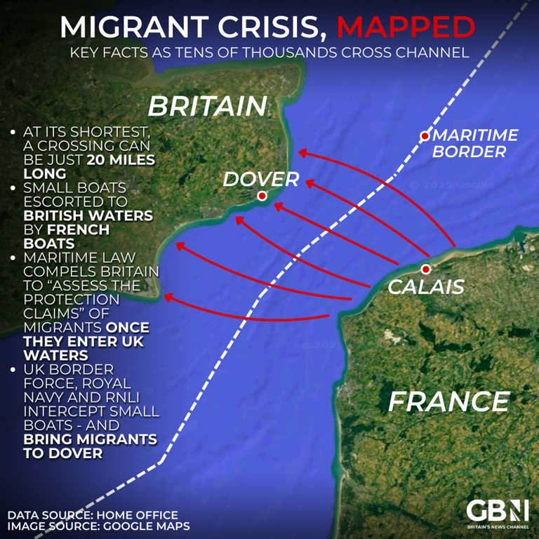 More than 200,000 illegal migrants cross English Channel since 2018 in ...