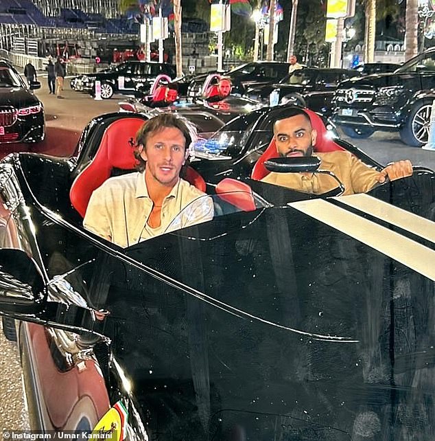 Jake Hall's pal Umar Kamani reveals he was laughing and joking just two ...