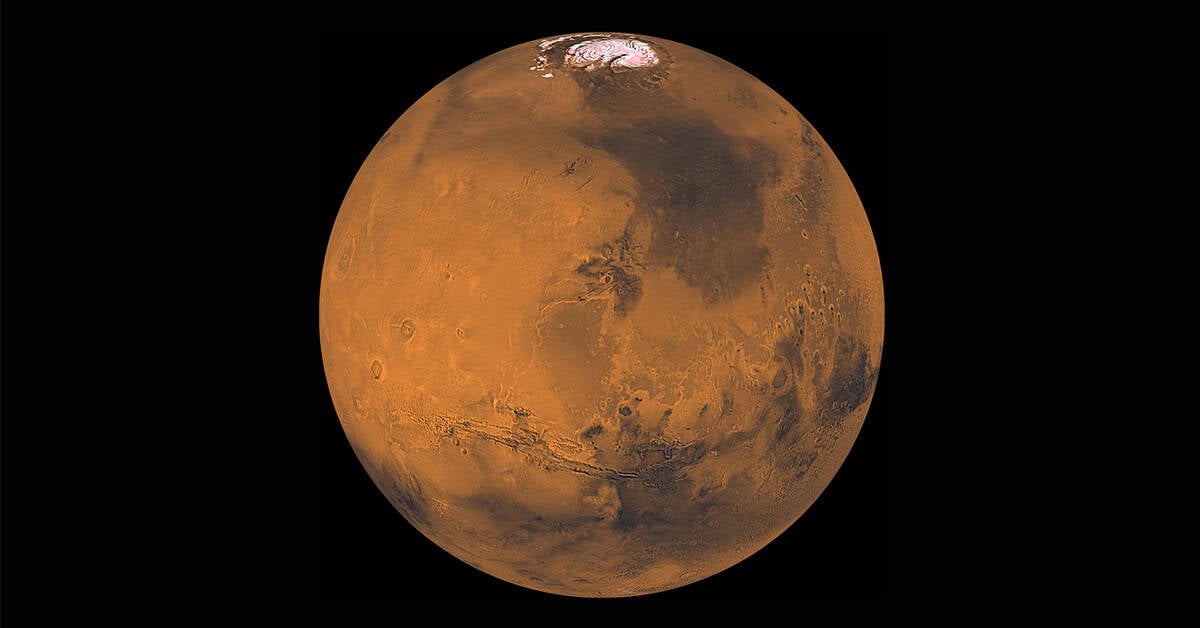 Scientists find a shortcut to Mars that cuts travel time in half