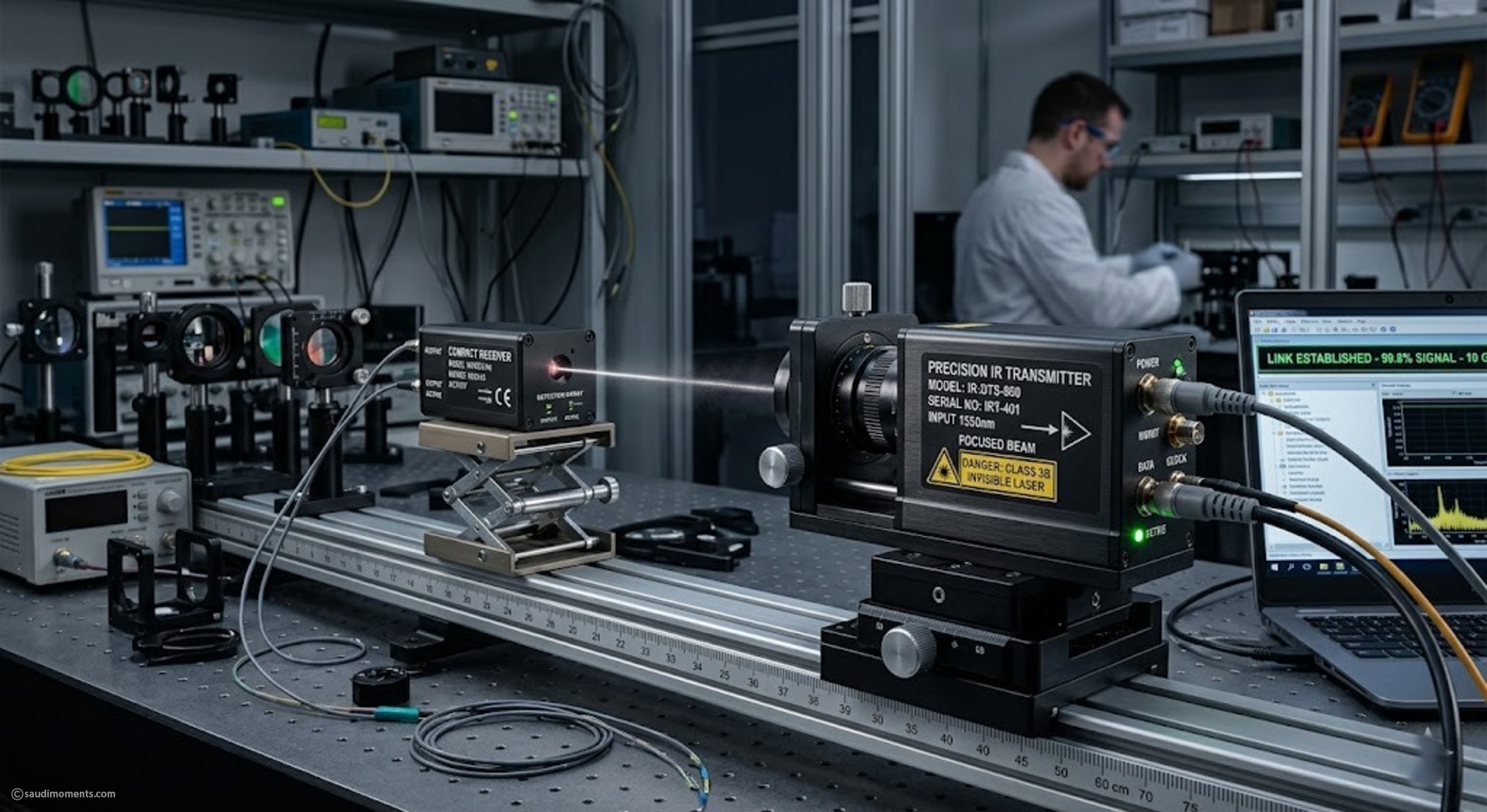 Scientists develop infrared laser technology for future internet networks