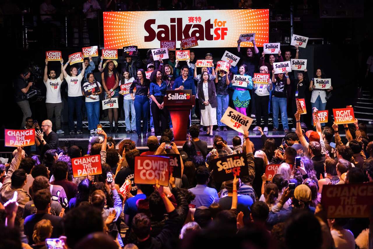 The ‘revolution is here': Progressive Democrats' ‘Change the party' message hits home at packed S.F. rally