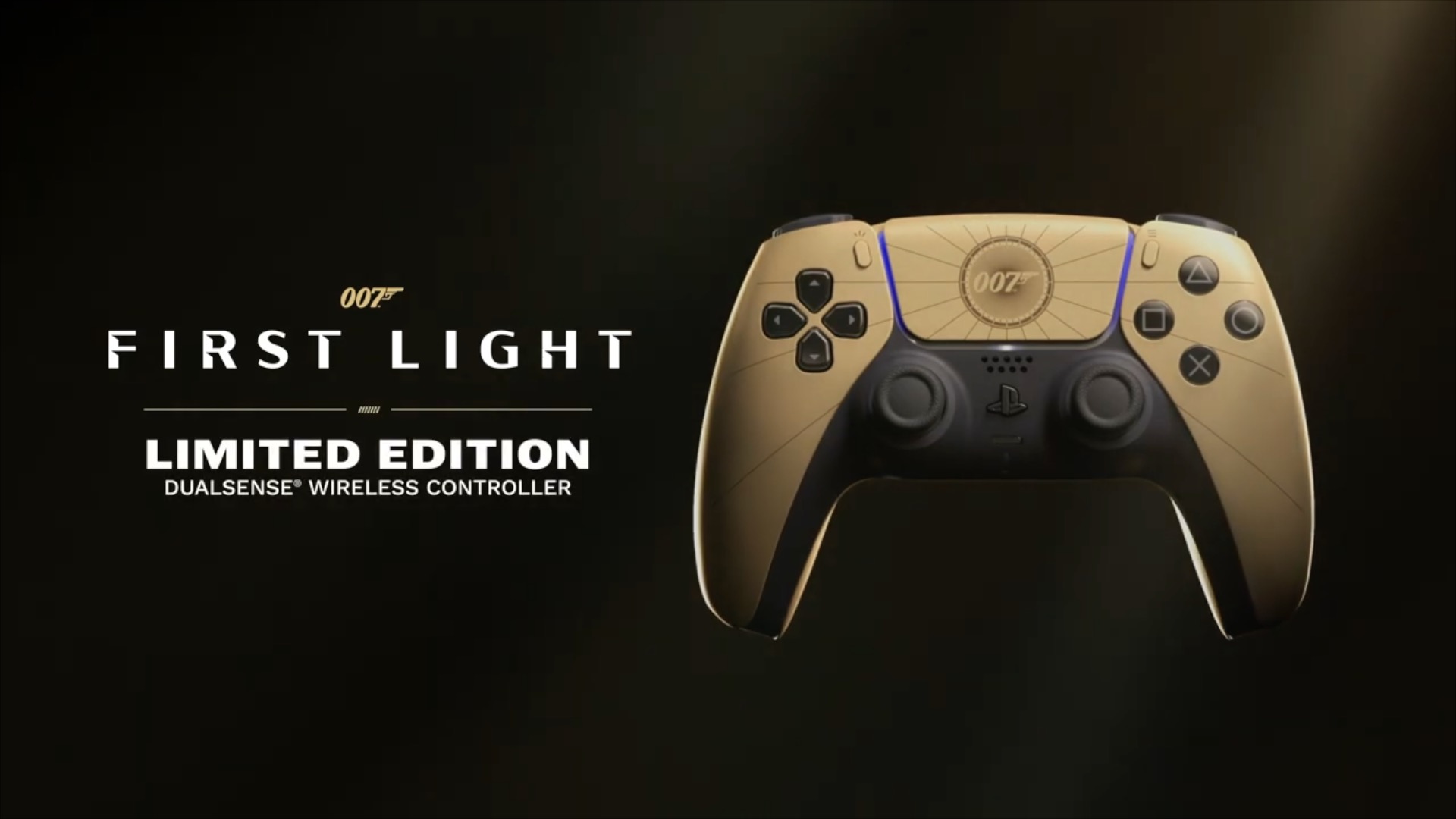 007 First Light official limited edition DualSense controller