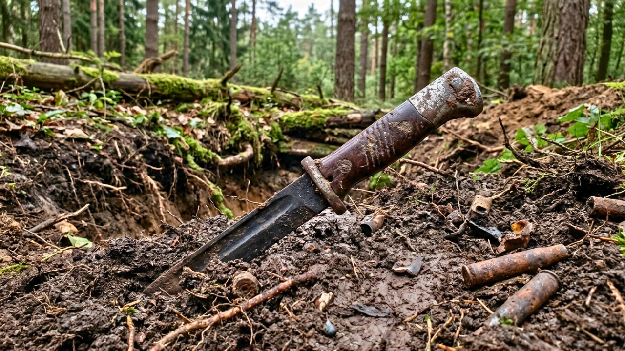 This forgotten WW2 battlefield kept revealing what soldiers left behind