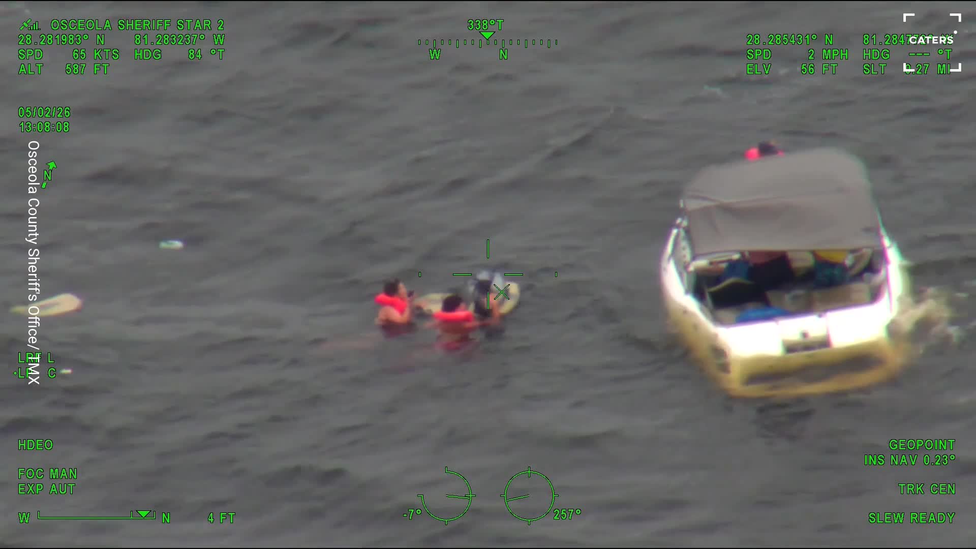 Six people rescued from sinking boat during Florida storm in dramatic ...