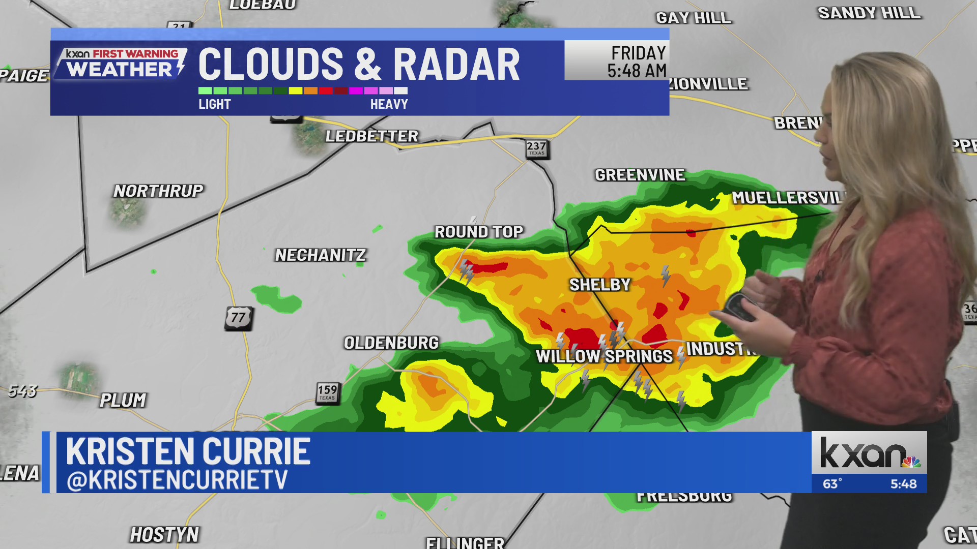 Spotty rain, storms today through Mother's Day weekend | May 8 forecast