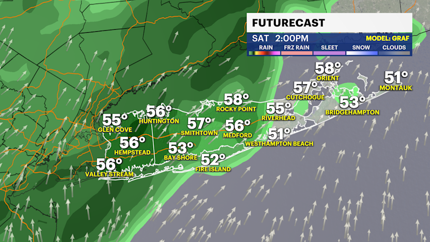 Spotty showers today; thunderstorm chance for Saturday and mostly dry ...