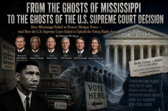 From the ghosts of Mississippi to the ghosts of the US Supreme Court ...