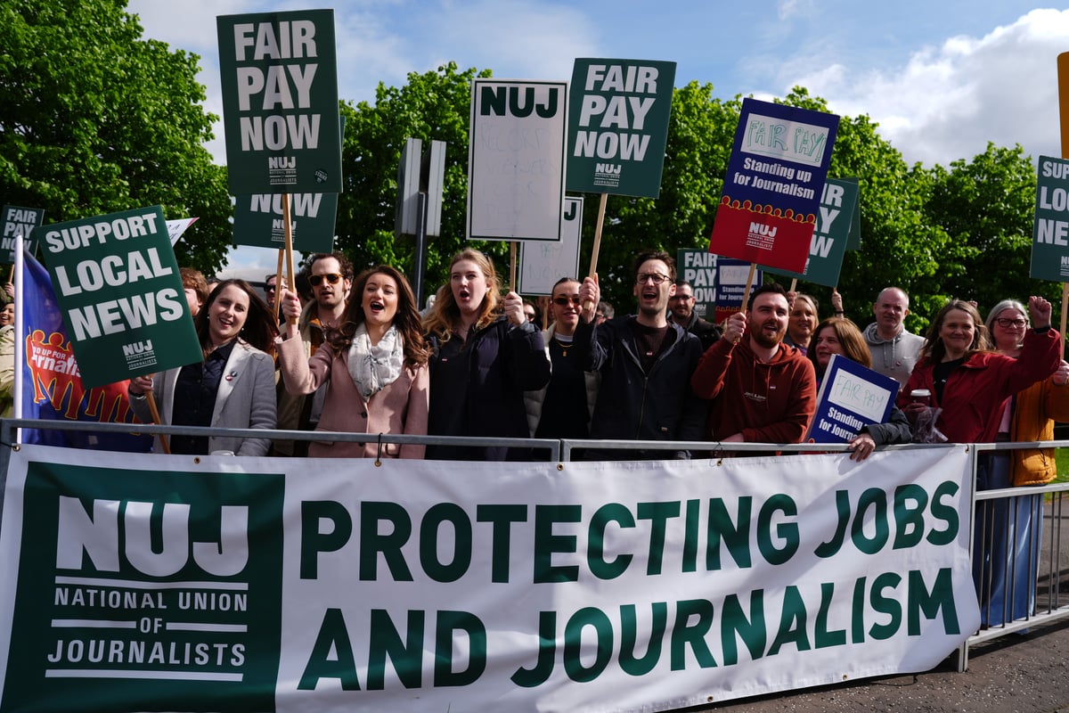 STV staff walk out on strike on day of Holyrood election count
