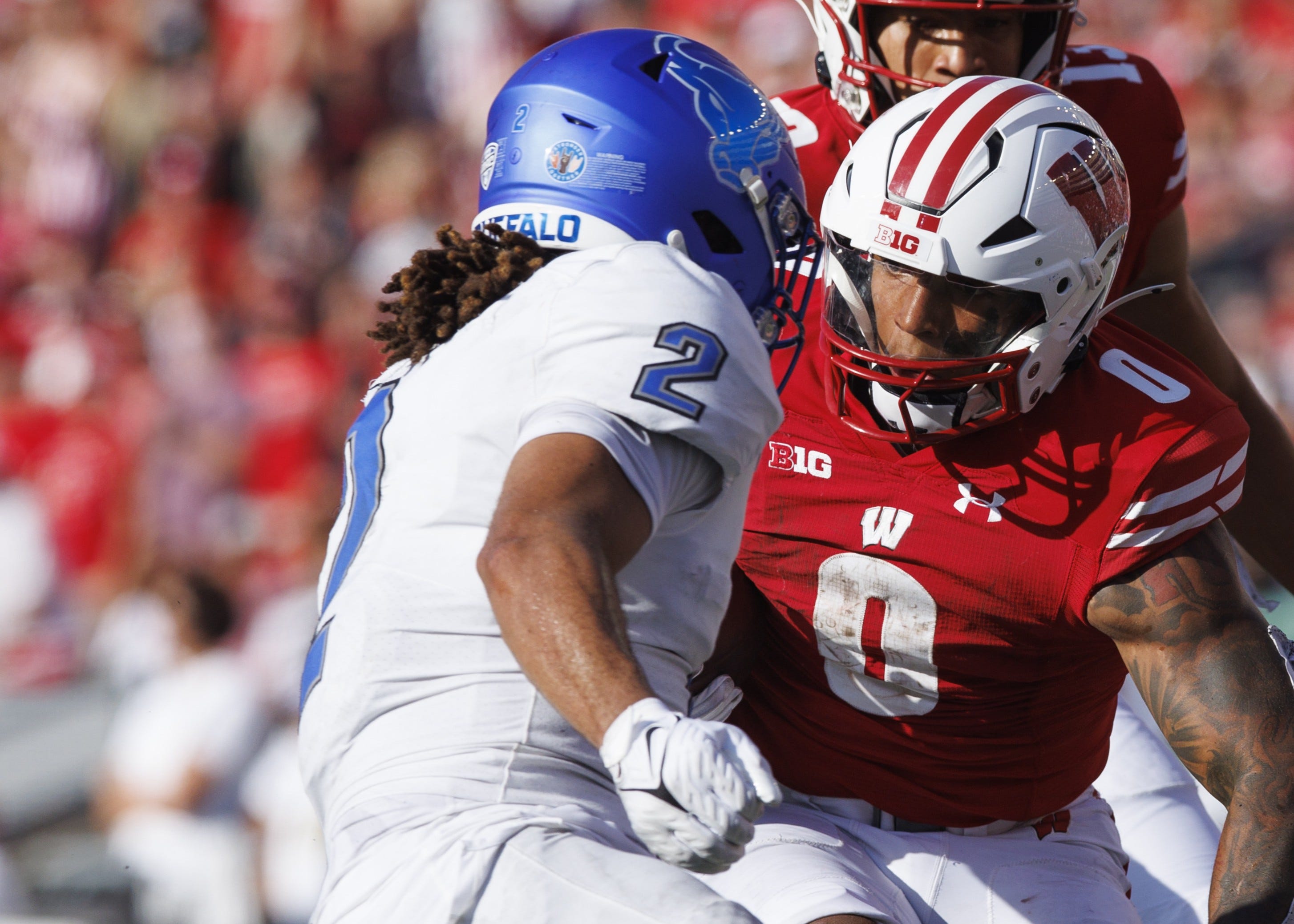 Red Murdock was a tackling, fumble-forcing machine in college (watch ...