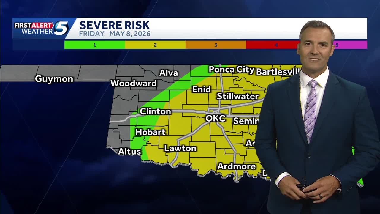 Oklahoma weather forecast: Alert day; storms with tornado risk expected ...