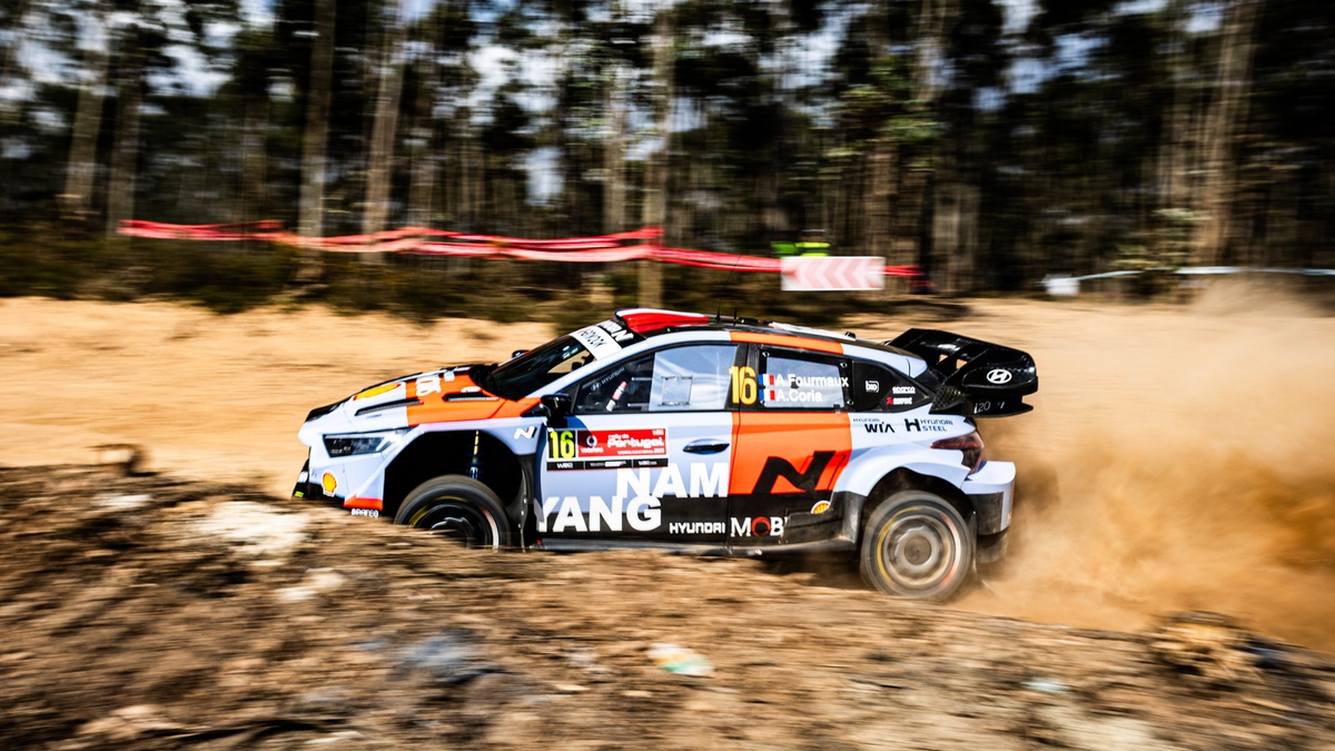 WRC Portugal: Hyundai on top as overnight leader Solberg loses out