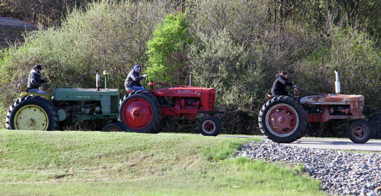 Photos: Coleman seniors roll through town for Drive Your Tractor to ...