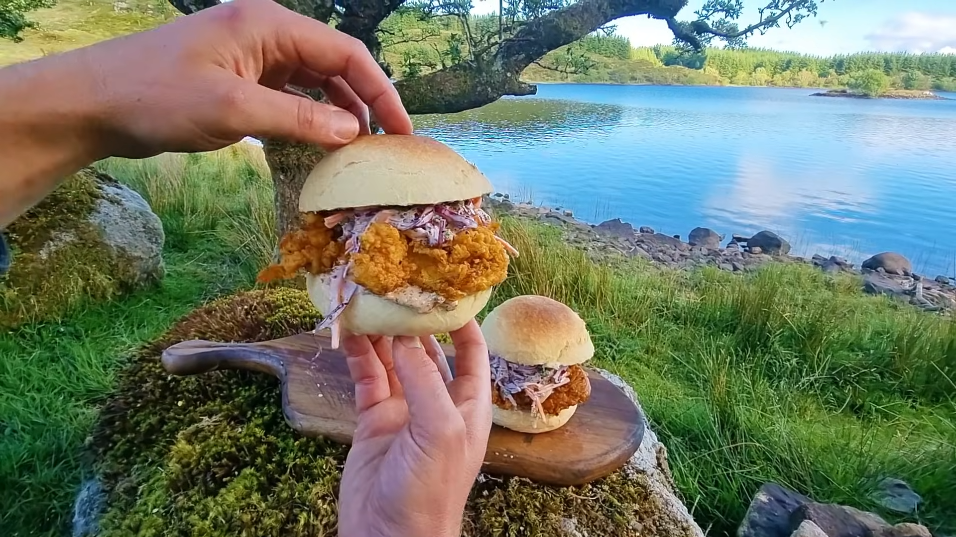 This is what happens when crispy chicken is made deep in nature