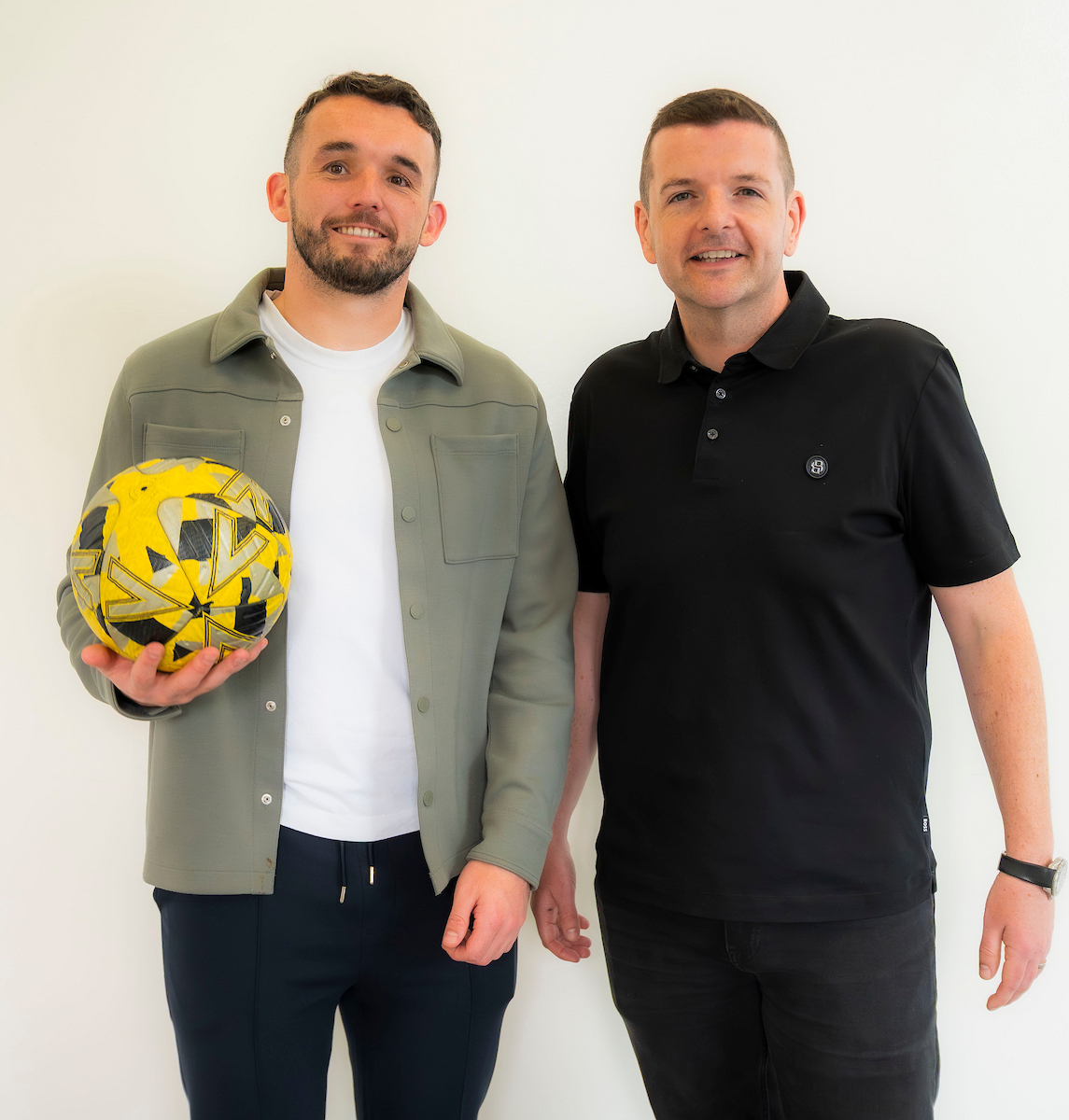 Kevin Bridges in Clydebank with Scotland hero John McGinn for new ...