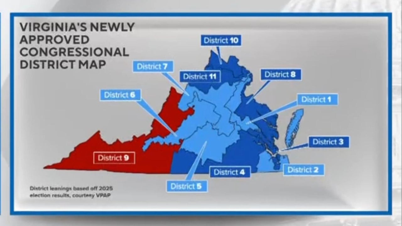 Virginia Supreme Court strikes down congressional map that would ...