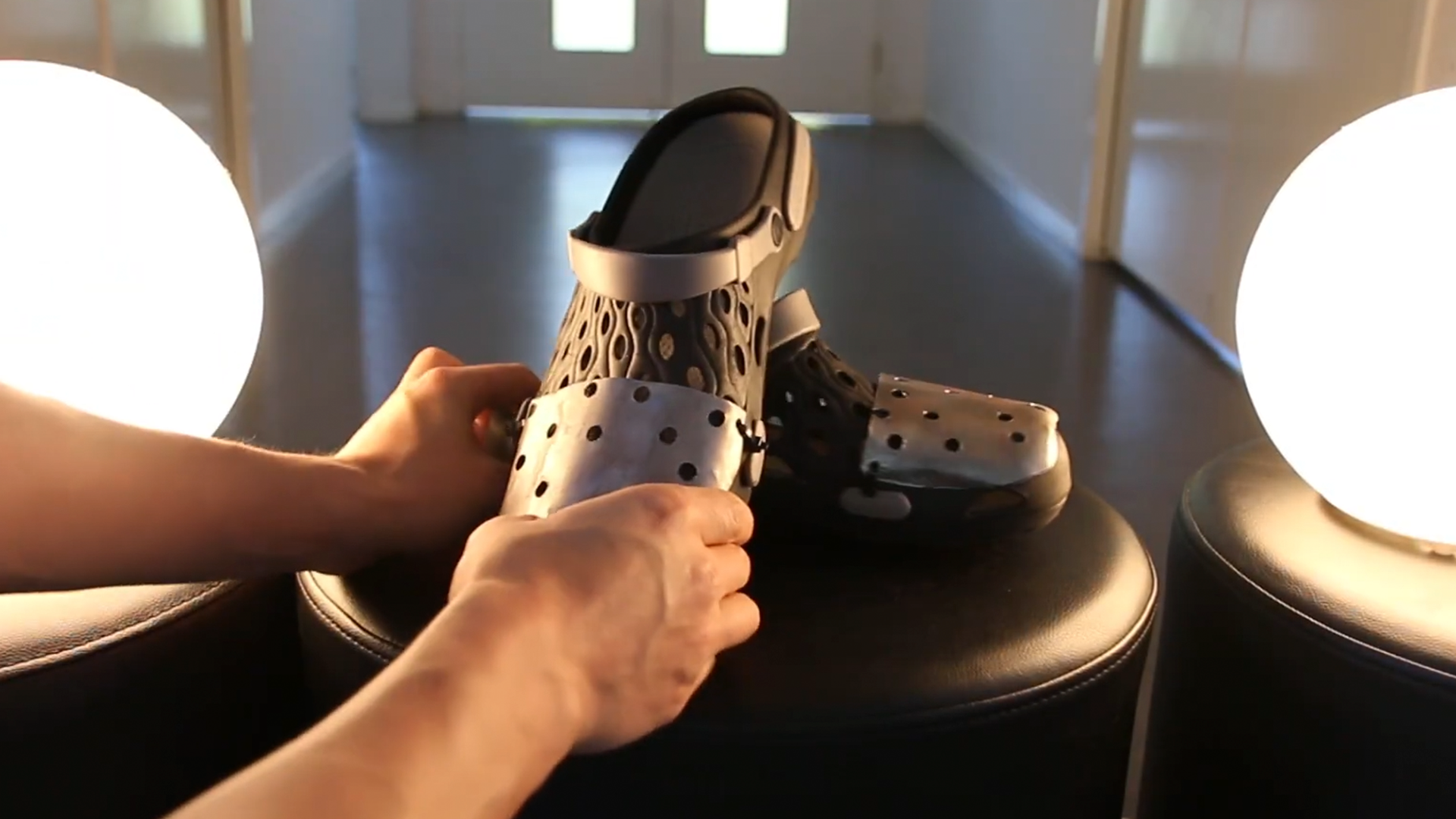 Building custom steel-toed Crocs from scratch