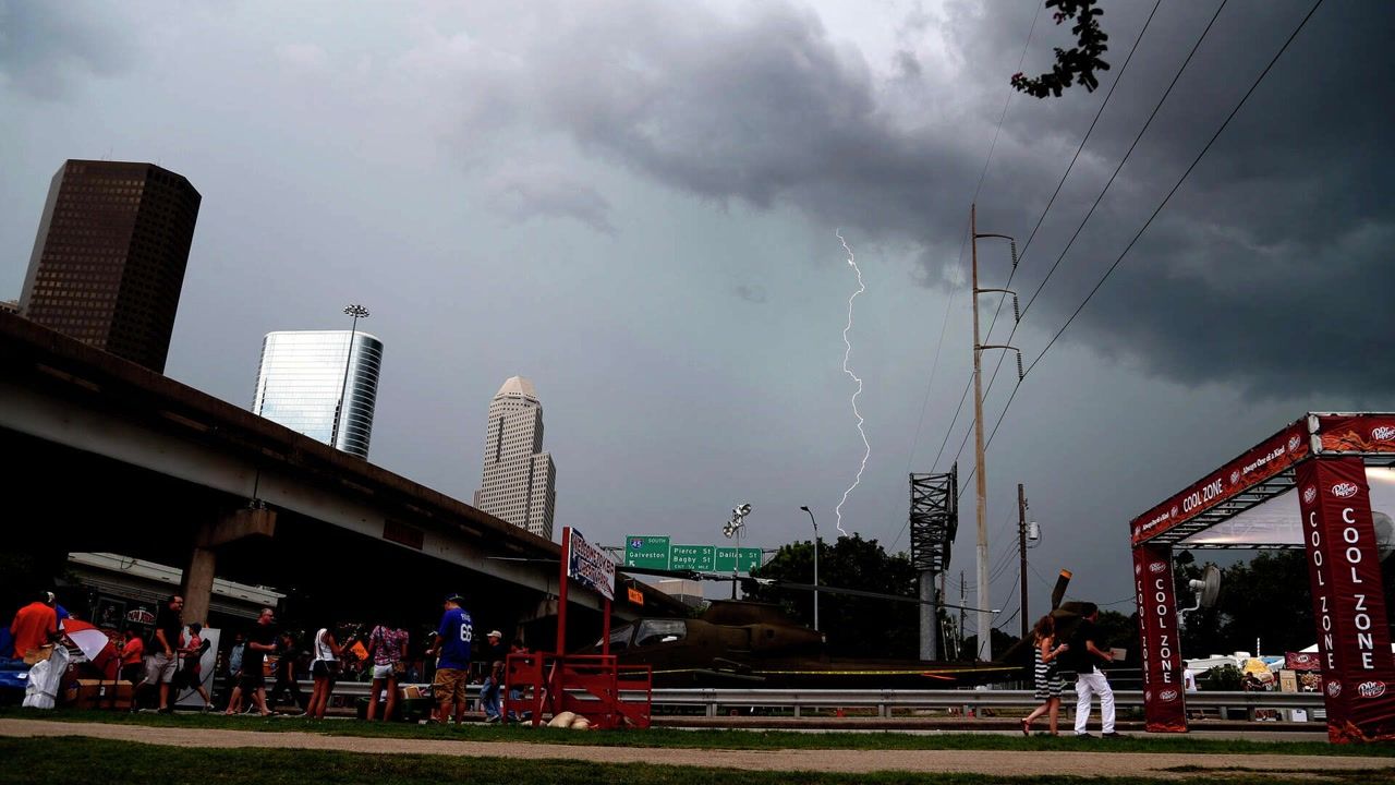 Storms sweep Texas with hail, wind and flood threat