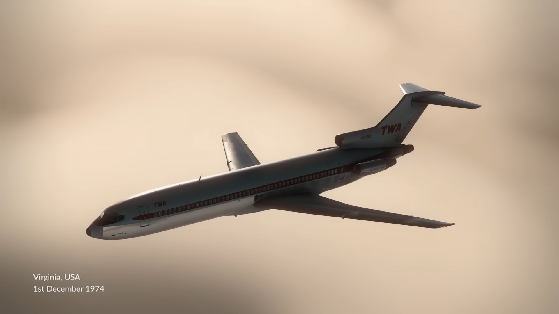 Watch how a US airliner crashed into a mountain - 