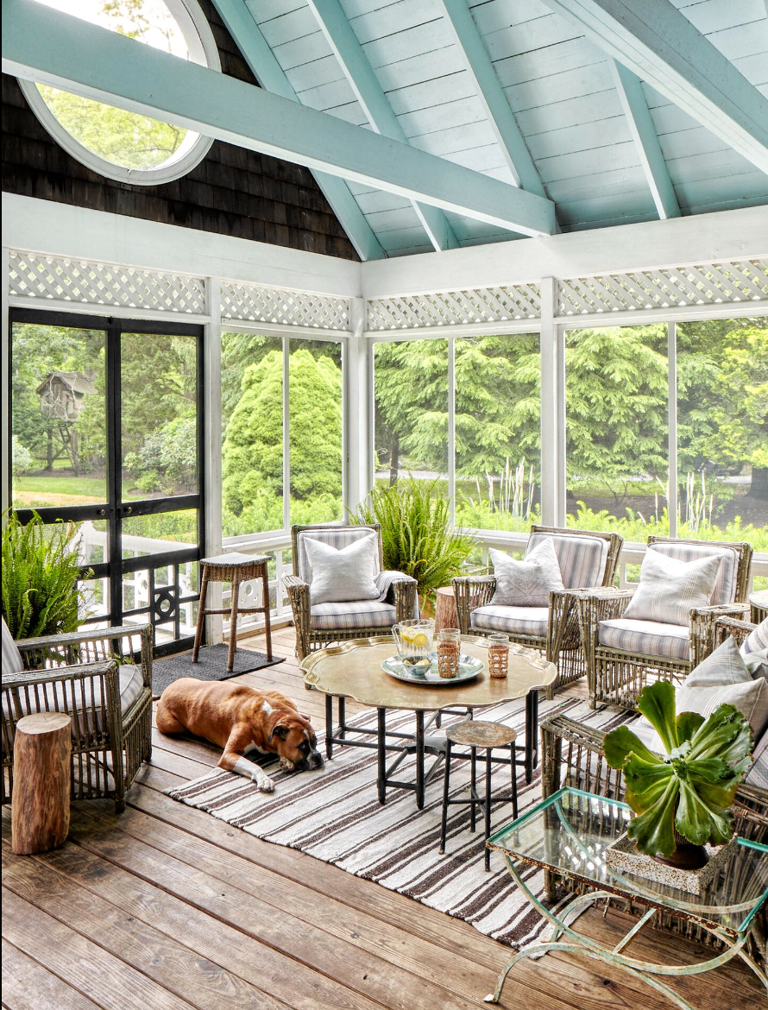 These screened-in porches are so good, you’ll never want to go inside