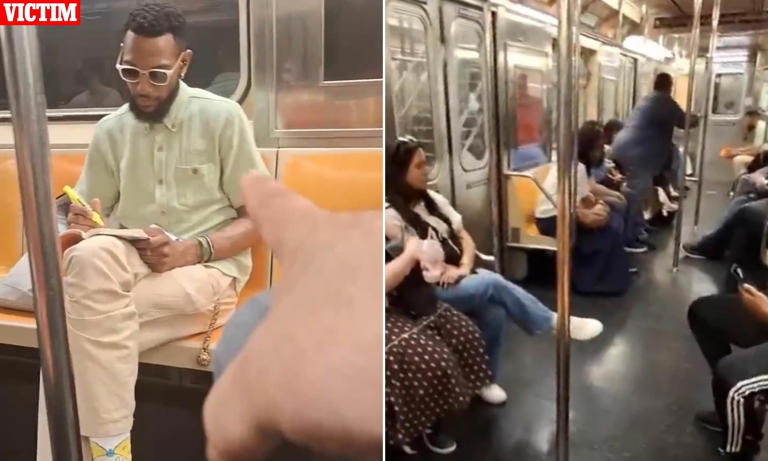 NYC man hit with vile threats after asking fellow subway rider not to ...