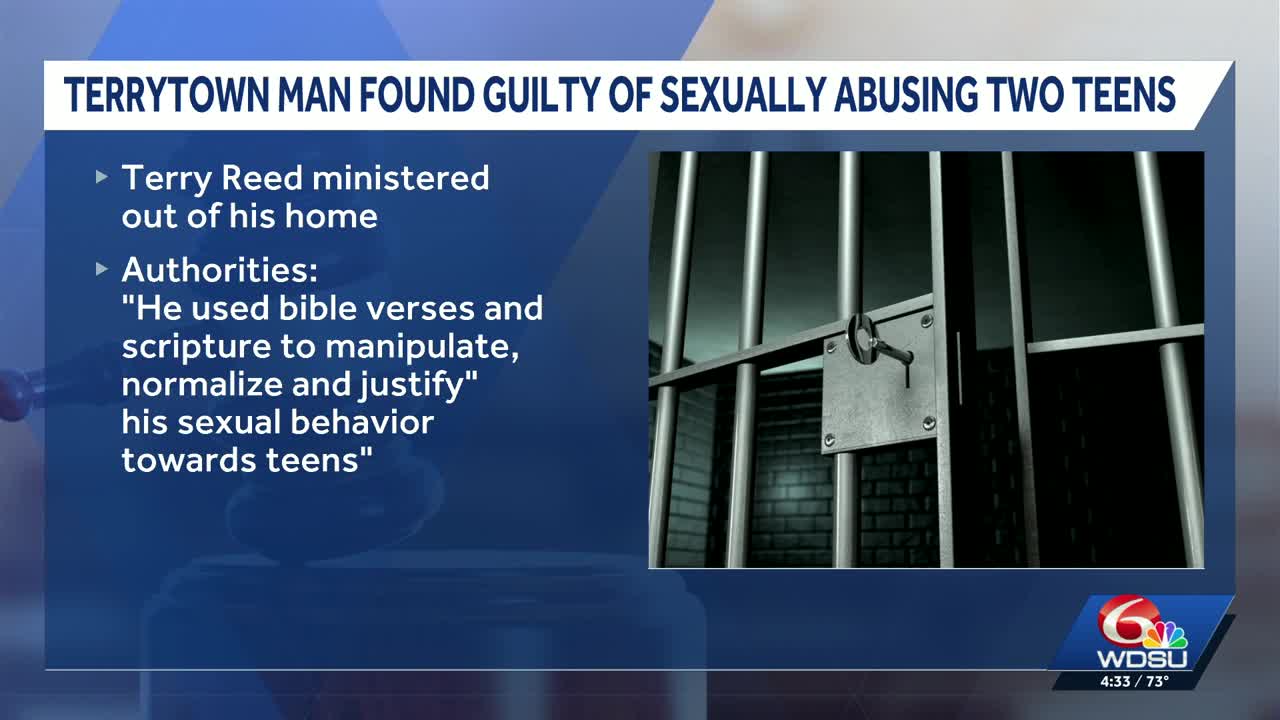 Terrytown man convicted of sex crimes against teen boys