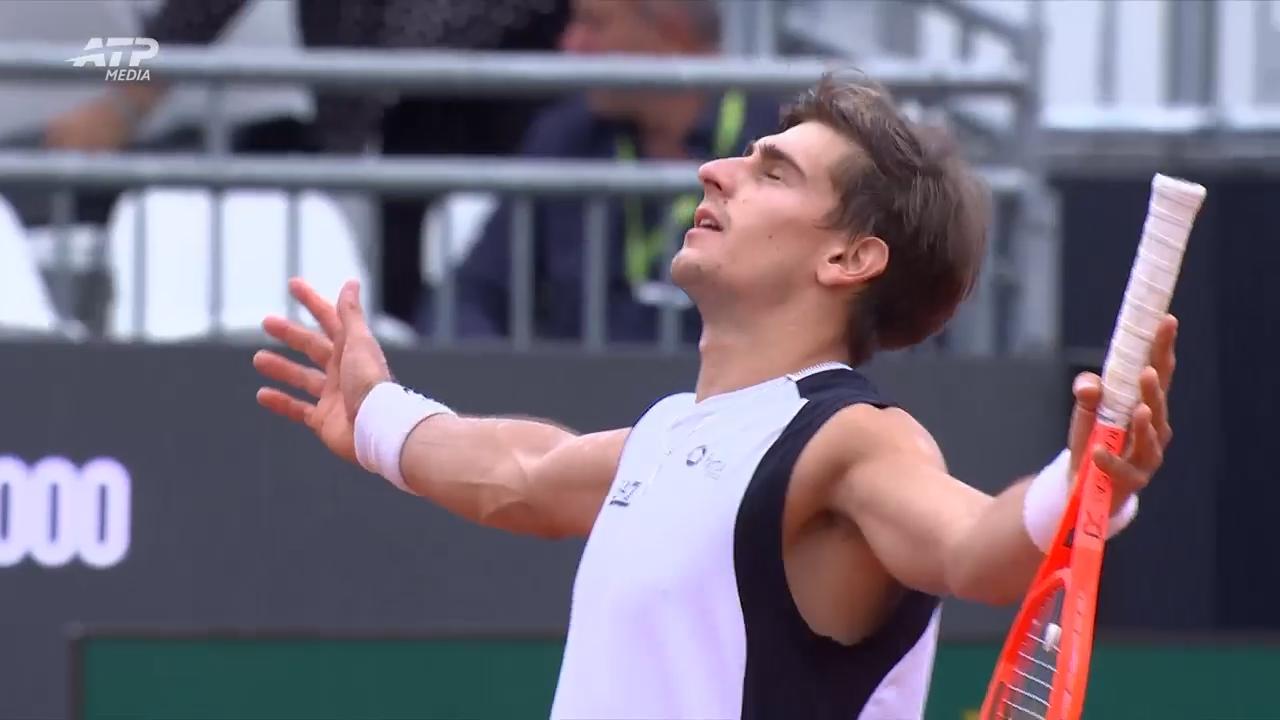 Matteo Arnaldi stuns Alex De Minaur in Rome Open thriller