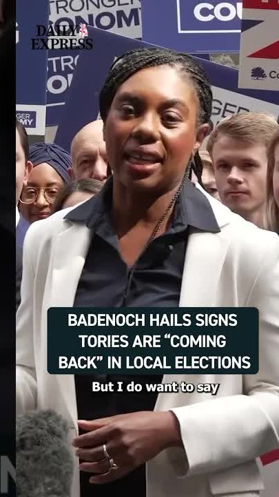 Kemi Badenoch claims Tories are 'coming back' after local elections