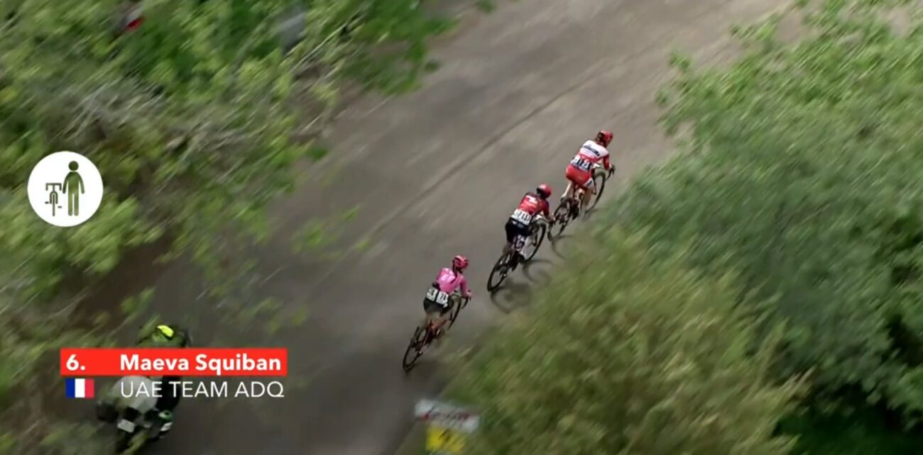 Vuelta España femenina : Maeva Squiban contrainte à l’abandon